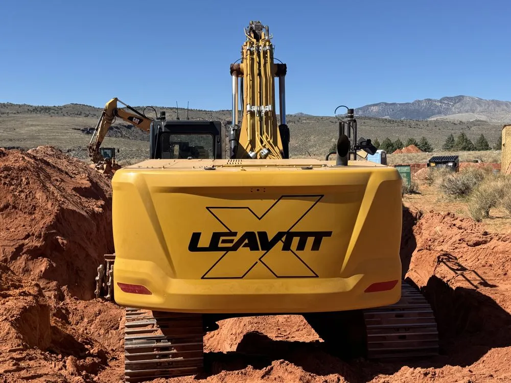 Expert landscape installation for homes in Veyo, UT by Leavitt Excavation