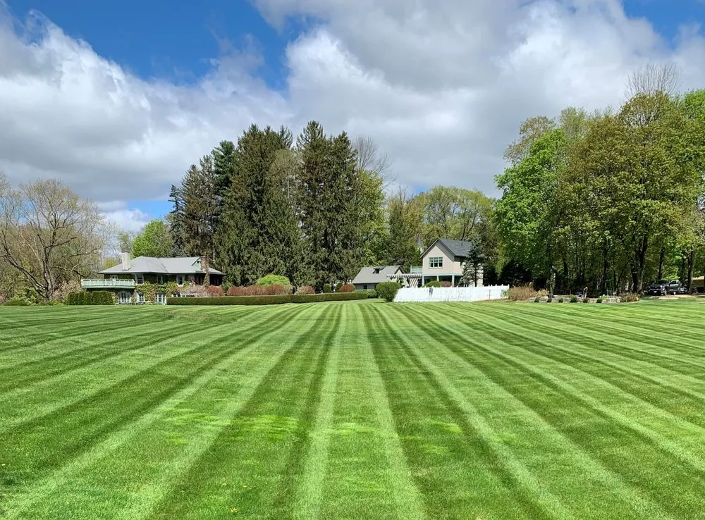 Affordable lawn care service for residential properties across Hinsdale, MA - LeBeau Business Group