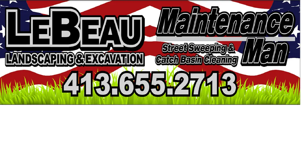 Expert landscape installation with custom design in Hinsdale, MA by LeBeau Business Group