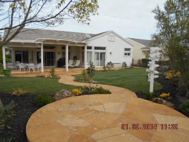 Top-rated outdoor landscaping in Brentwood, CA by Lebec