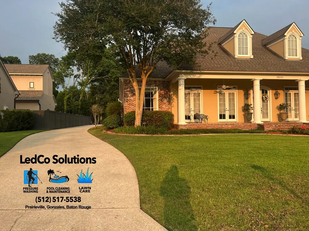 Reliable landscape design experts serving Prairieville, LA - LedCo Solutions - Outdoor Management