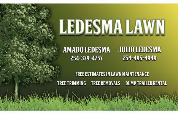 Ledesma’s Lawns Logo