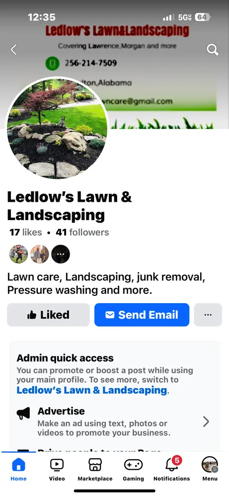 Custom lawn care service in Moulton, AL by Ledlow’s Lawn & Landscaping