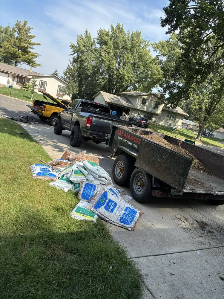 Professional residential landscaping in Roseville, MN by Ledo Brothers