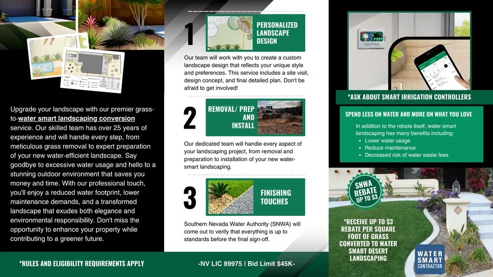 Trusted garden landscaping in Henderson, NV - Ledstrom Brothers Landscaping