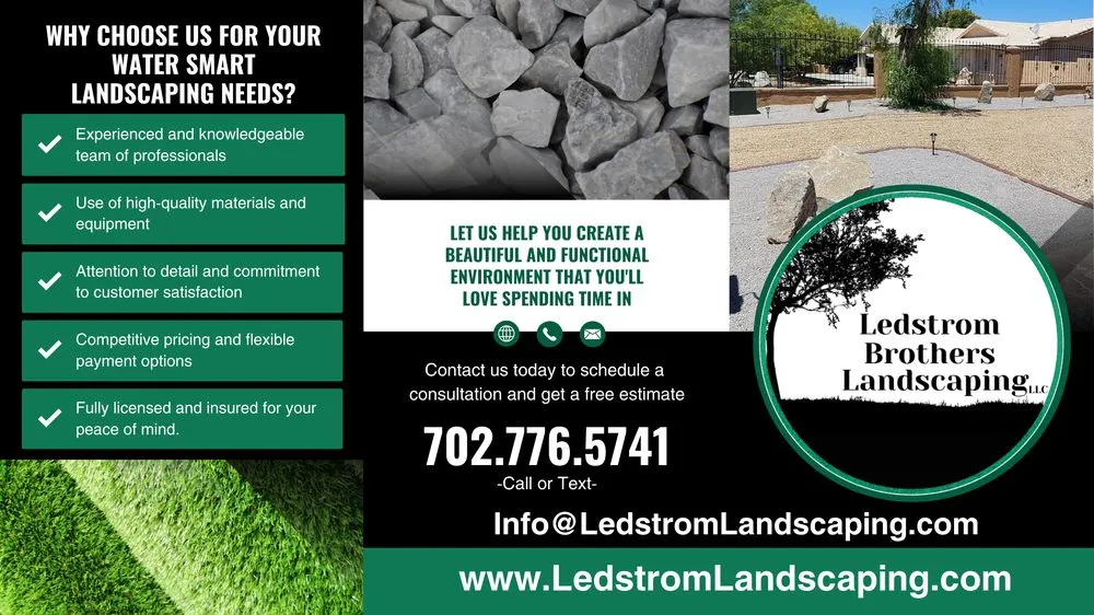 Expert outdoor landscaping in Henderson, NV - Ledstrom Brothers Landscaping