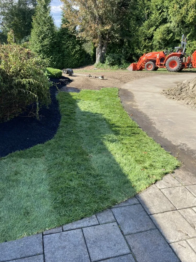 Trusted outdoor landscaping for residential properties in Foster, RI by Lee Brothers & Sons