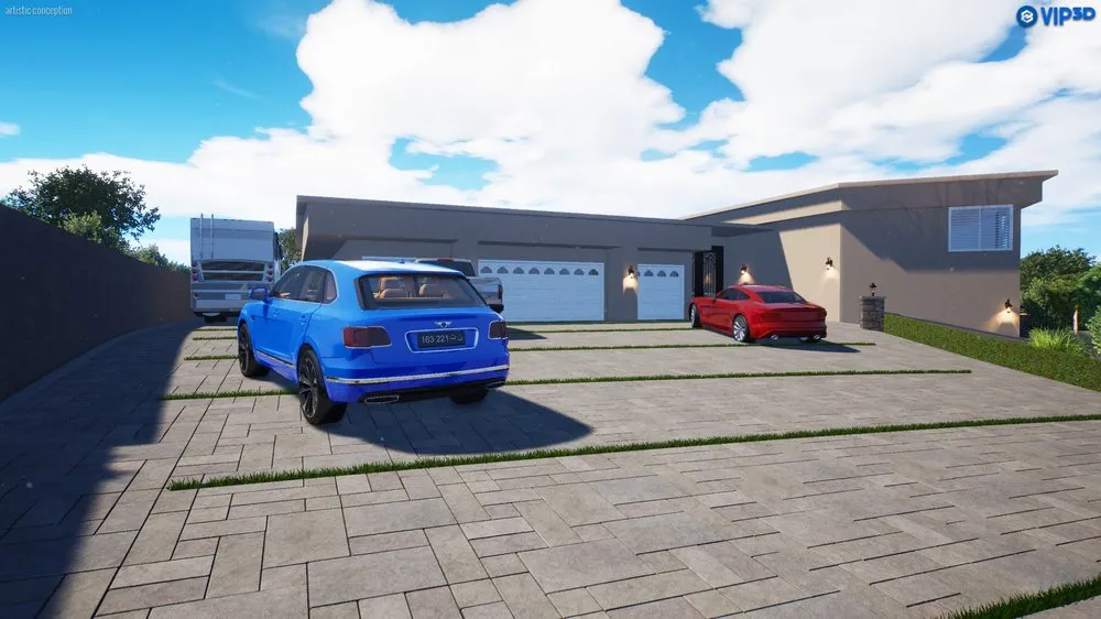 Custom landscape design in Van Nuys, CA by Lee Innovative Design