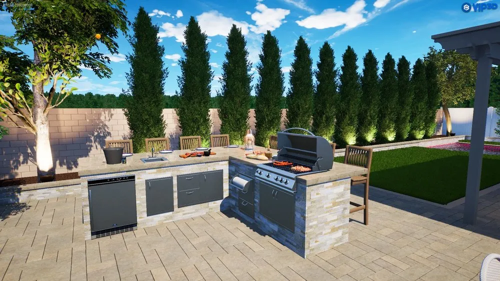 Trusted lawn care service for residential properties in Van Nuys, CA by Lee Innovative Design