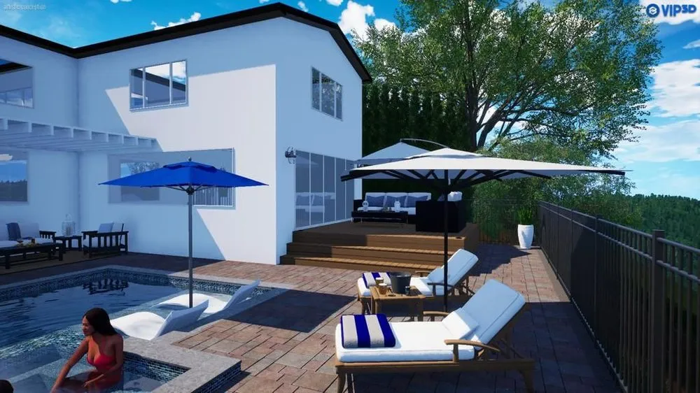 Professional garden landscaping for homes in Van Nuys, CA by Lee Innovative Design