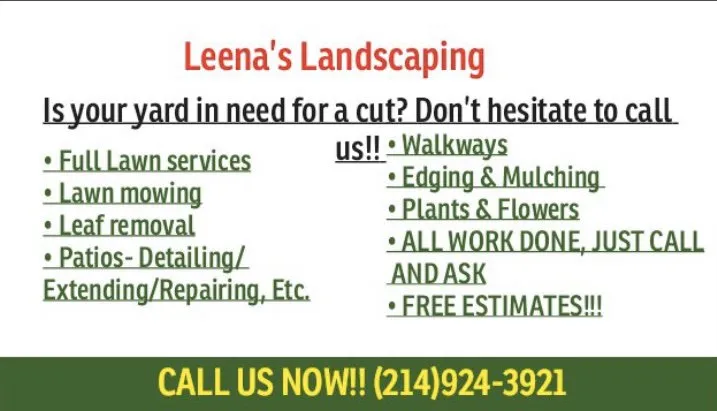 Expert landscaping services for year-round maintenance across Plano, TX - Leena’s Landscaping