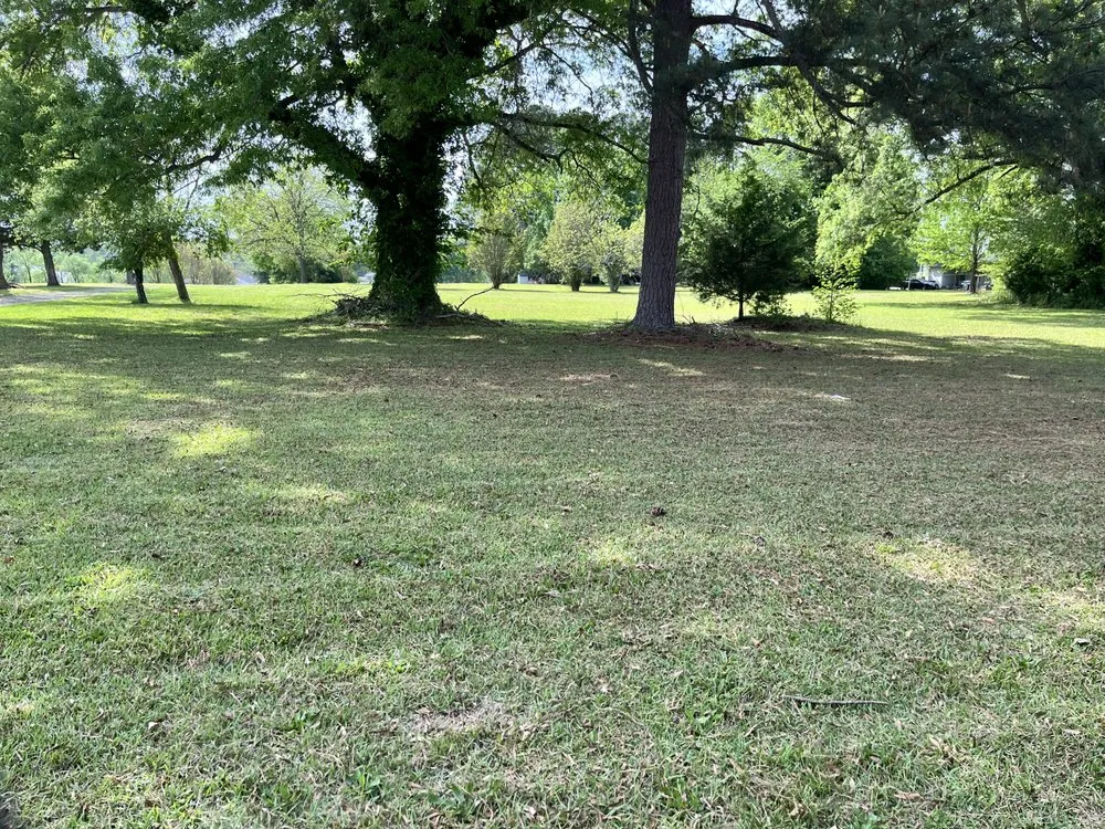 Custom garden landscaping for residential properties in Emporia, VA by Lee’s Auto Shop & Lawn Care