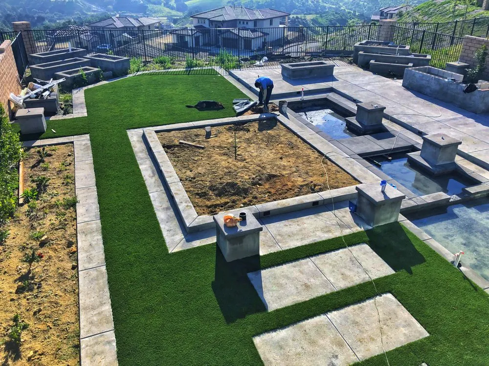 Trusted yard cleanup service for residential properties in Chino Hills, CA by Lee's Concrete