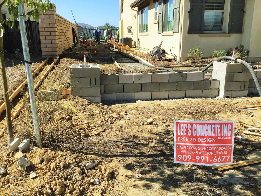Expert landscaping services experts serving Chino Hills, CA - Lee's Concrete