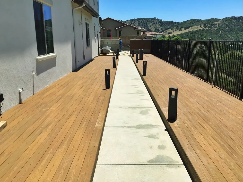 Custom yard cleanup service in Chino Hills, CA by Lee's Concrete