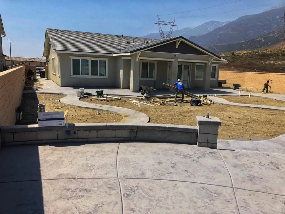 Local yard maintenance for homes in Chino Hills, CA by Lee's Concrete