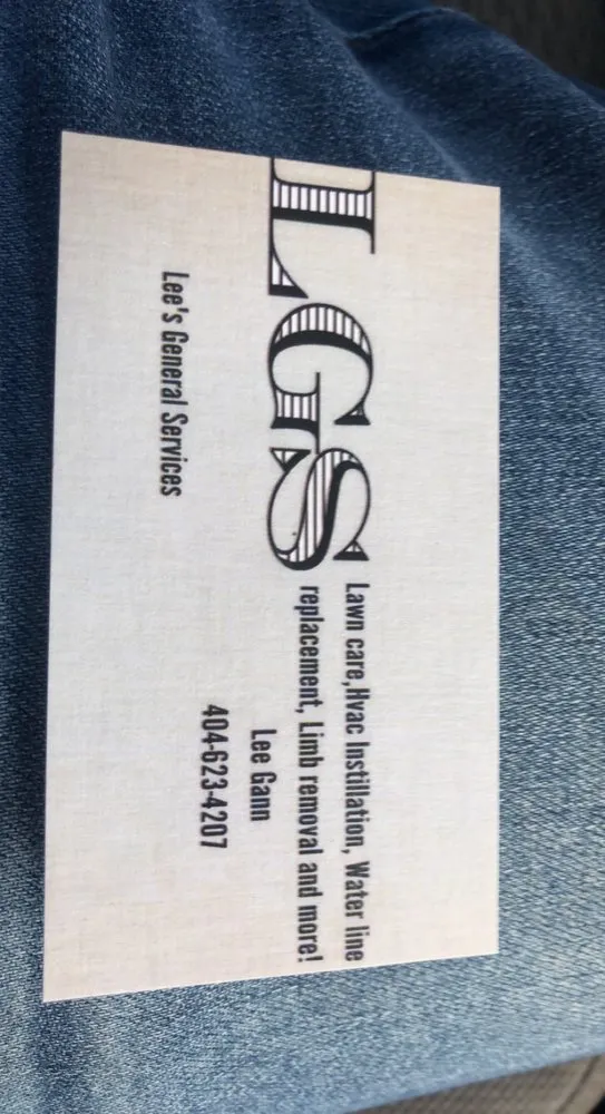 Professional yard cleanup service experts serving Barnesville, GA - Lee's General Services