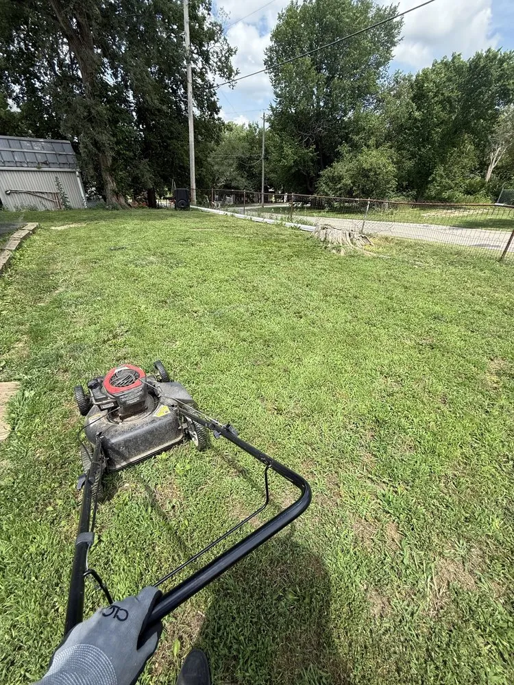 Custom residential landscaping in Topeka, KS - Lees Junk Removal and Lawn Maintenance