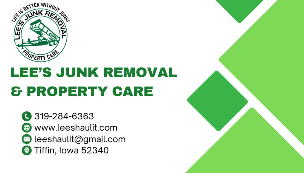 Expert residential landscaping in Tiffin, IA by Lee's Junk Removal and Property Care