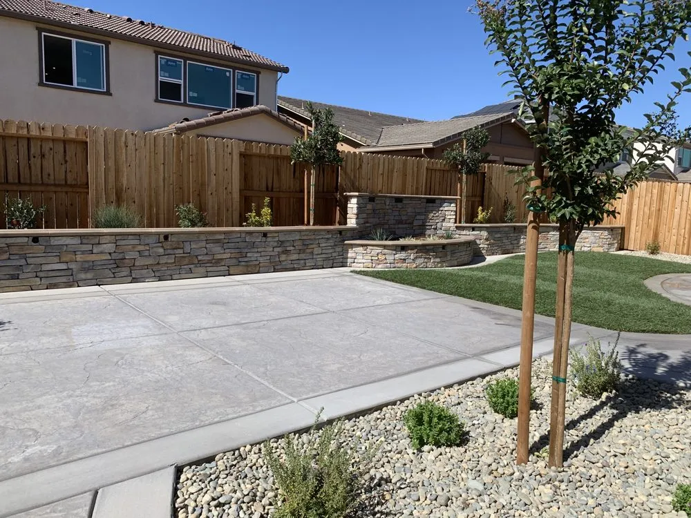 Expert landscape installation for beautiful yards in Elk Grove, CA by Lee's Landscape