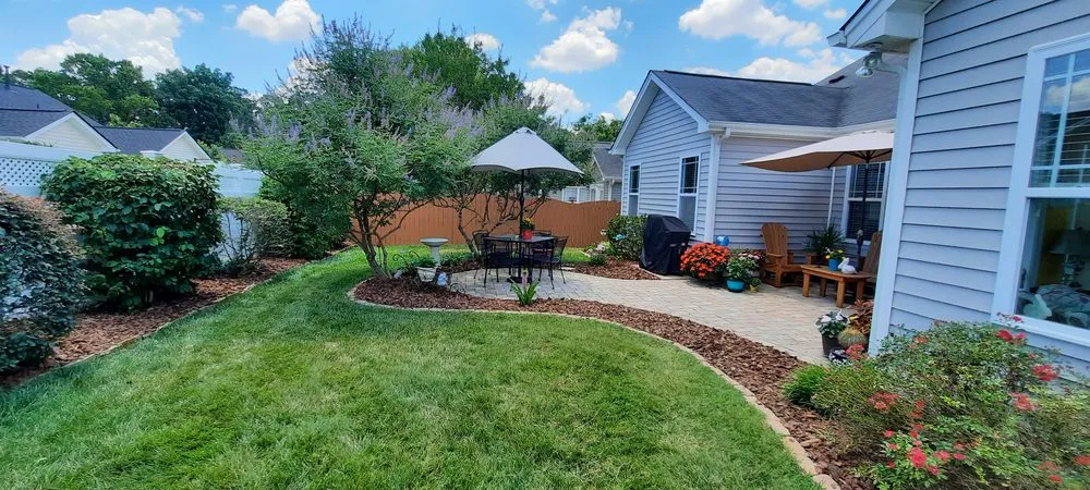 Local garden landscaping for residential properties in Four Oaks, NC by Lee's Landscaping & Lawn Care