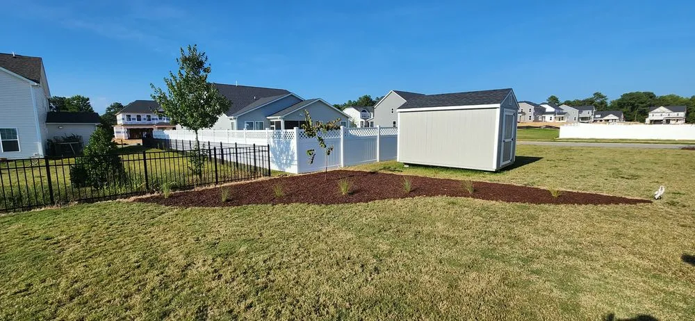 Custom residential landscaping with custom design across Four Oaks, NC - Lee's Landscaping & Lawn Care