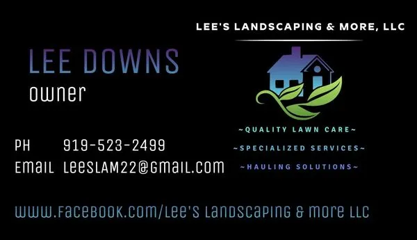 Lee’s Landscaping & More Logo