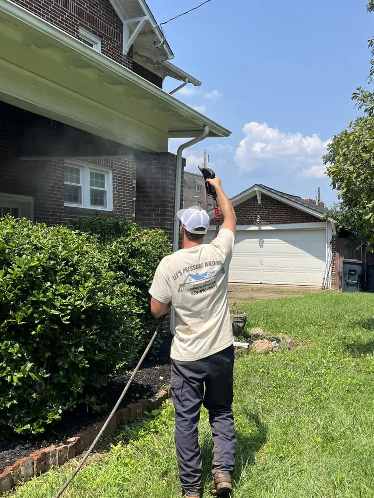 Local garden landscaping in Montvale, VA by Lee’s Landscaping and Pressure Washing