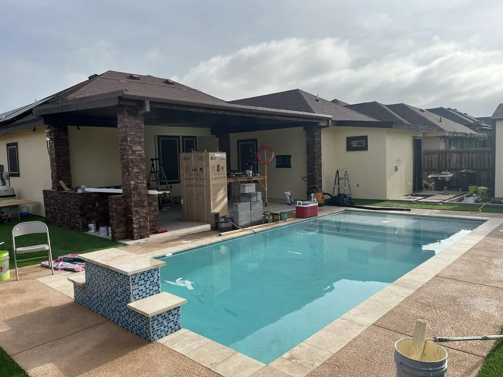 Professional lawn mowing service for outdoor upgrades in Edinburg, TX by Lee’s Lawn Service