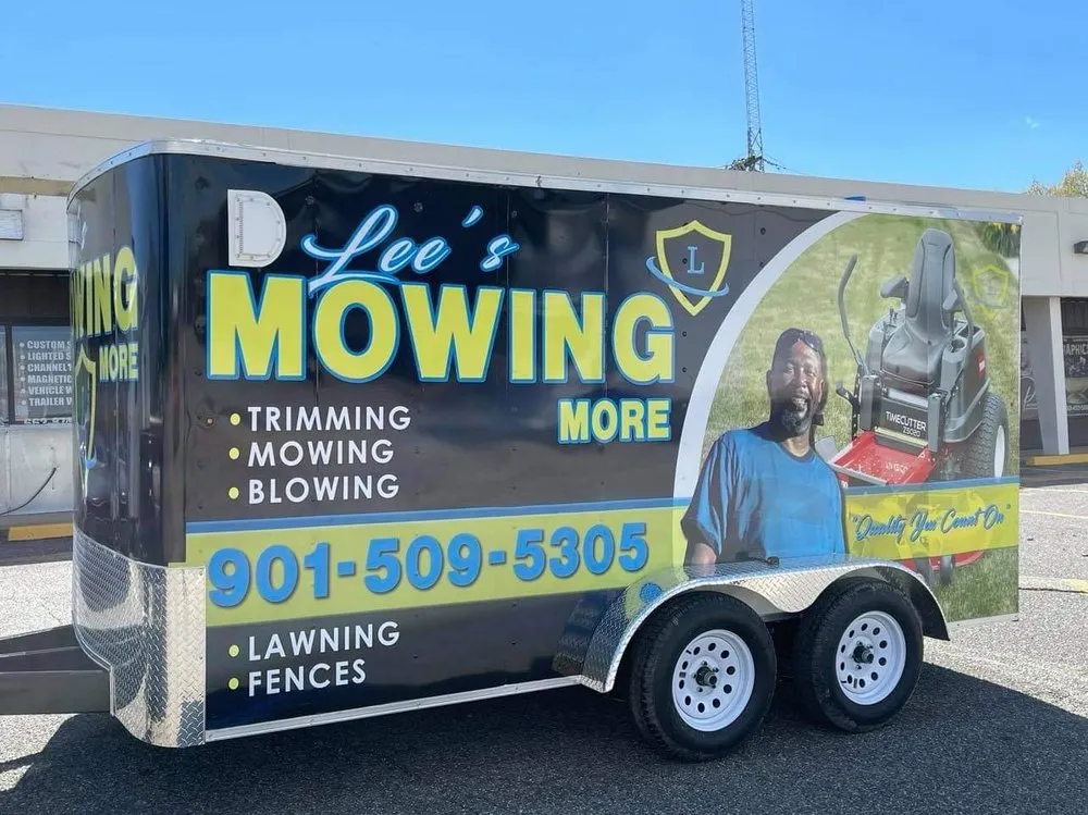 Custom landscape installation in Germantown, TN by Lee’s Mowing More