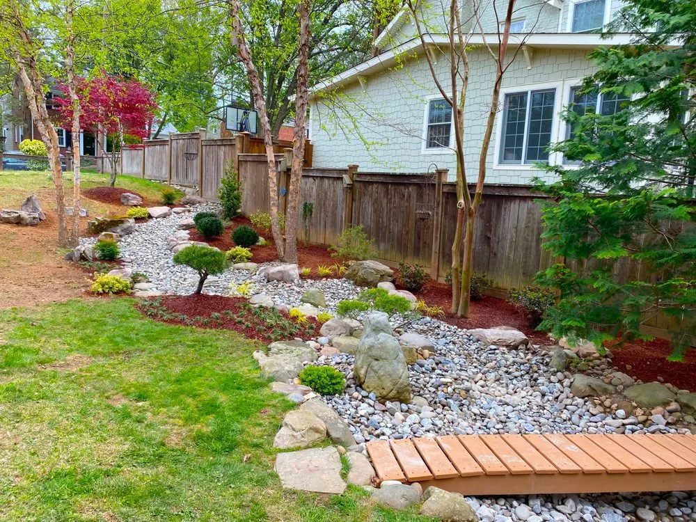 Expert yard maintenance in Ashton, MD by Lee's Oriental Landscape Art, LLC