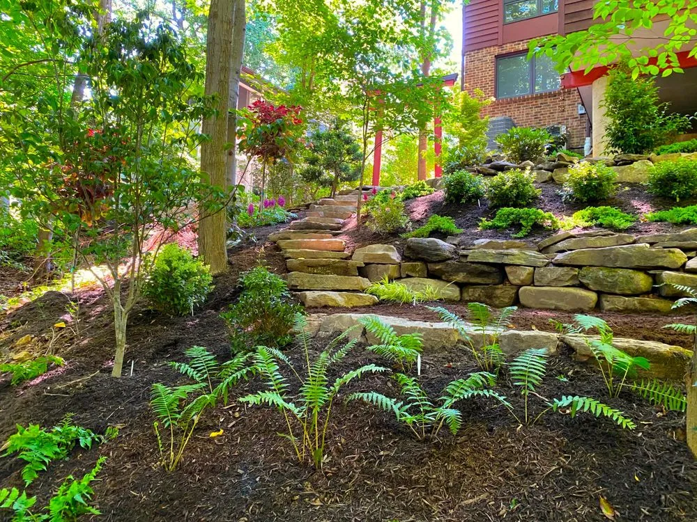 Reliable residential landscaping in Ashton, MD by Lee's Oriental Landscape Art, LLC