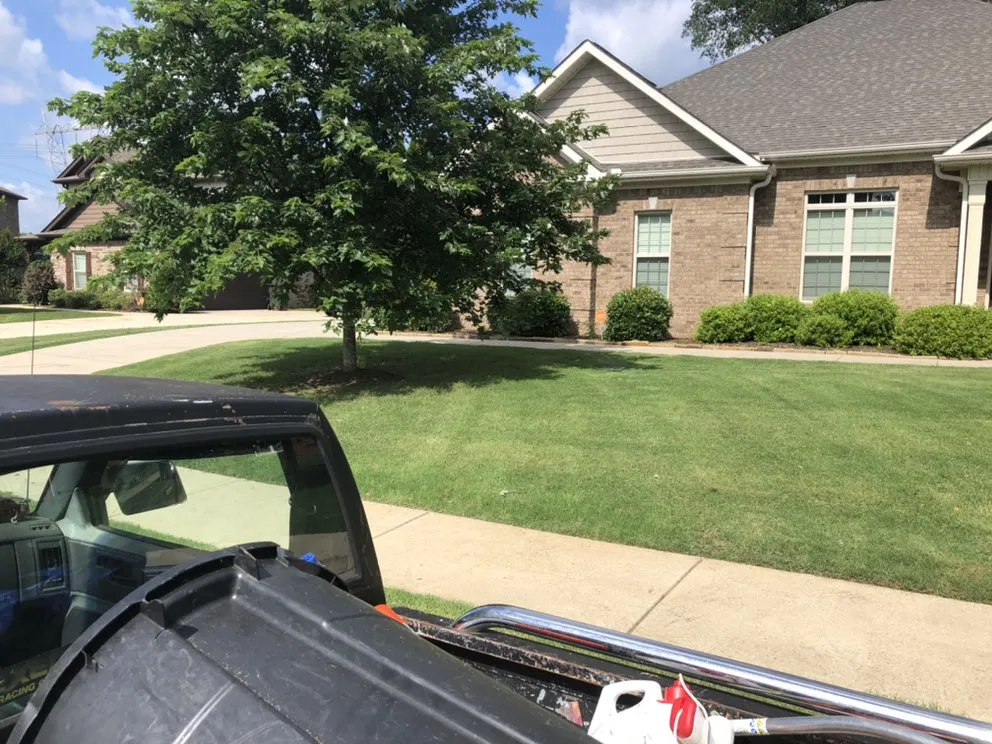 Reliable yard cleanup service in Huntsville, AL by Lee's Pro Turf