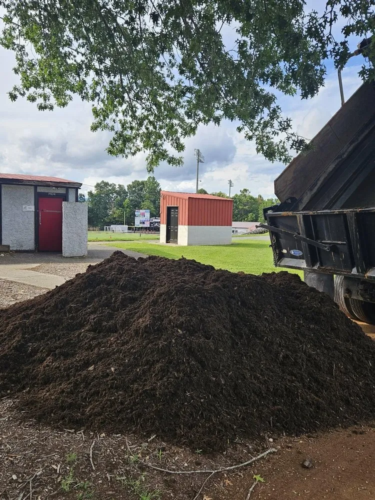 Top-rated yard cleanup service with custom design in Lynchburg, VA by Leesville Landscape Supplies