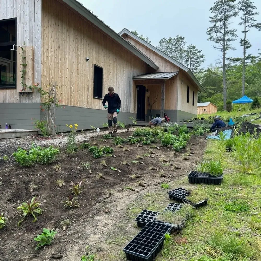 Professional garden landscaping in Brunswick, ME - Leeward Fine Gardening