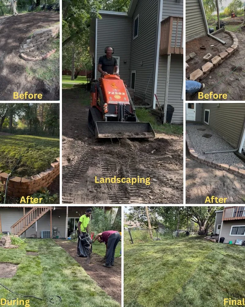 Top-rated residential landscaping for beautiful yards in Saint Michael, MN by Legacies Multi-Services
