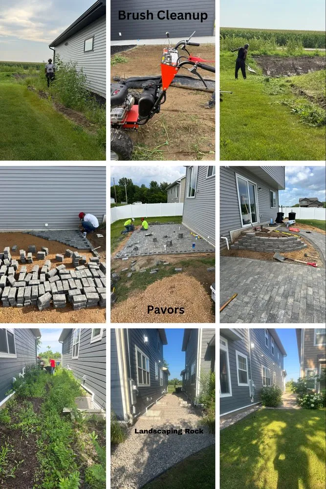 Custom yard cleanup service in Saint Michael, MN by Legacies Multi-Services