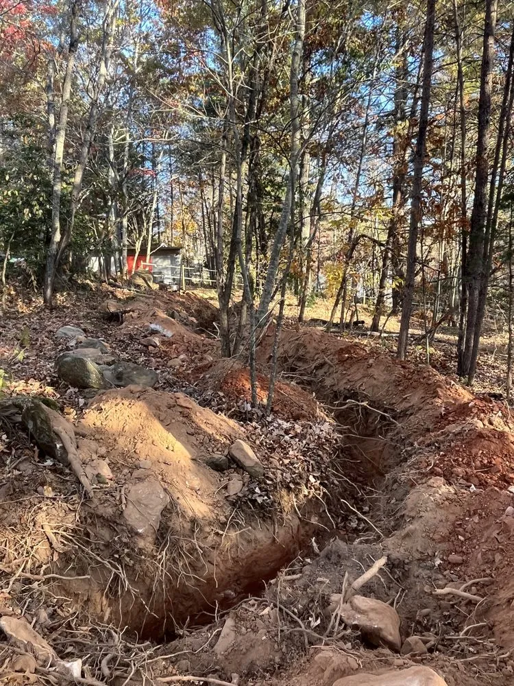 Custom landscape installation in Clarkesville, GA by Legacy Construction