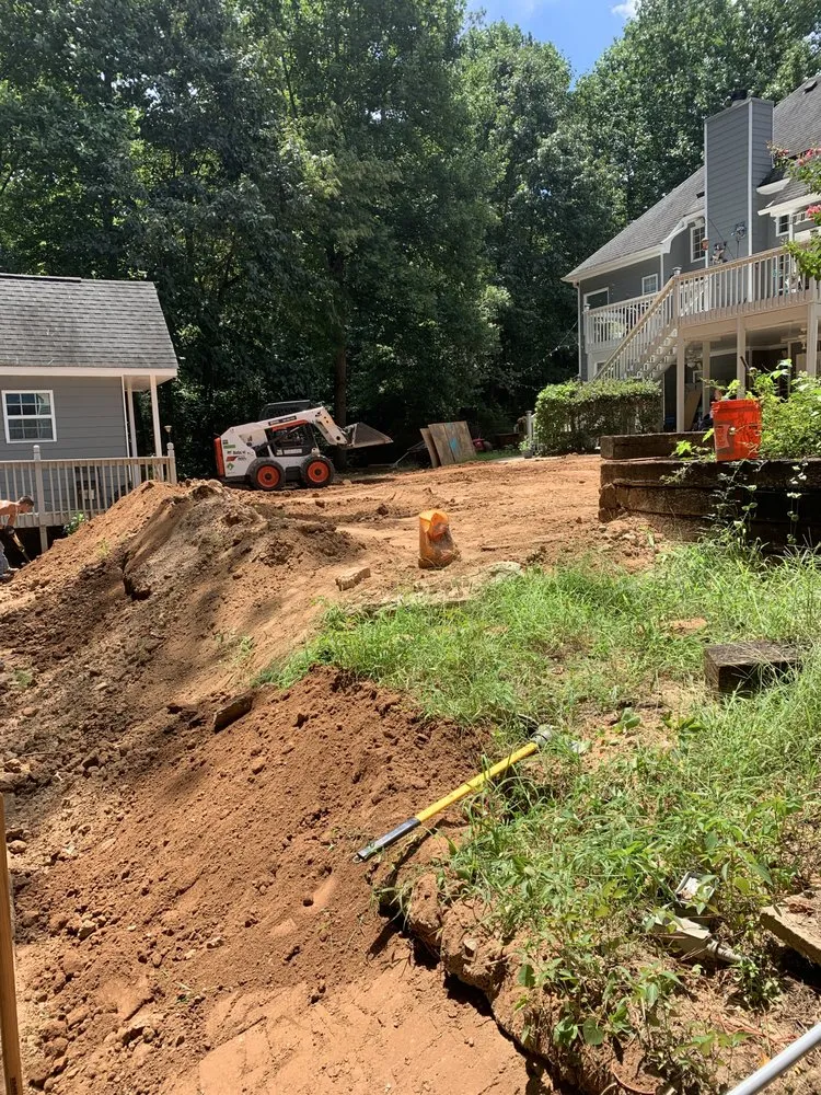 Affordable yard cleanup service in Clarkesville, GA by Legacy Construction