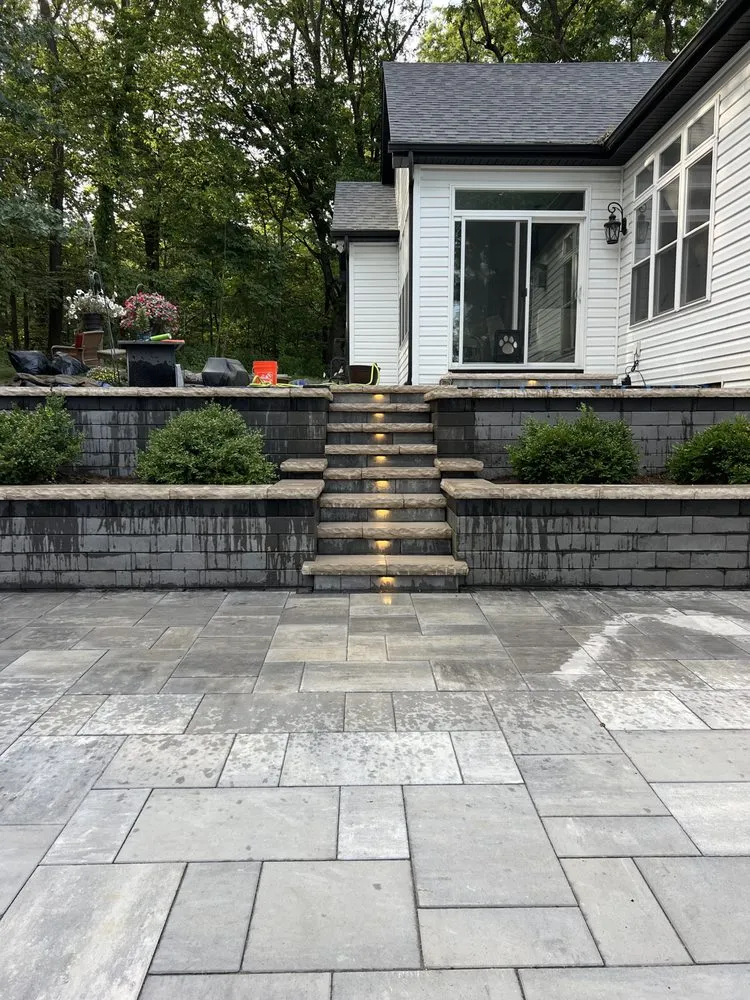 Custom outdoor landscaping in Antioch, IL - Legacy Hardscape