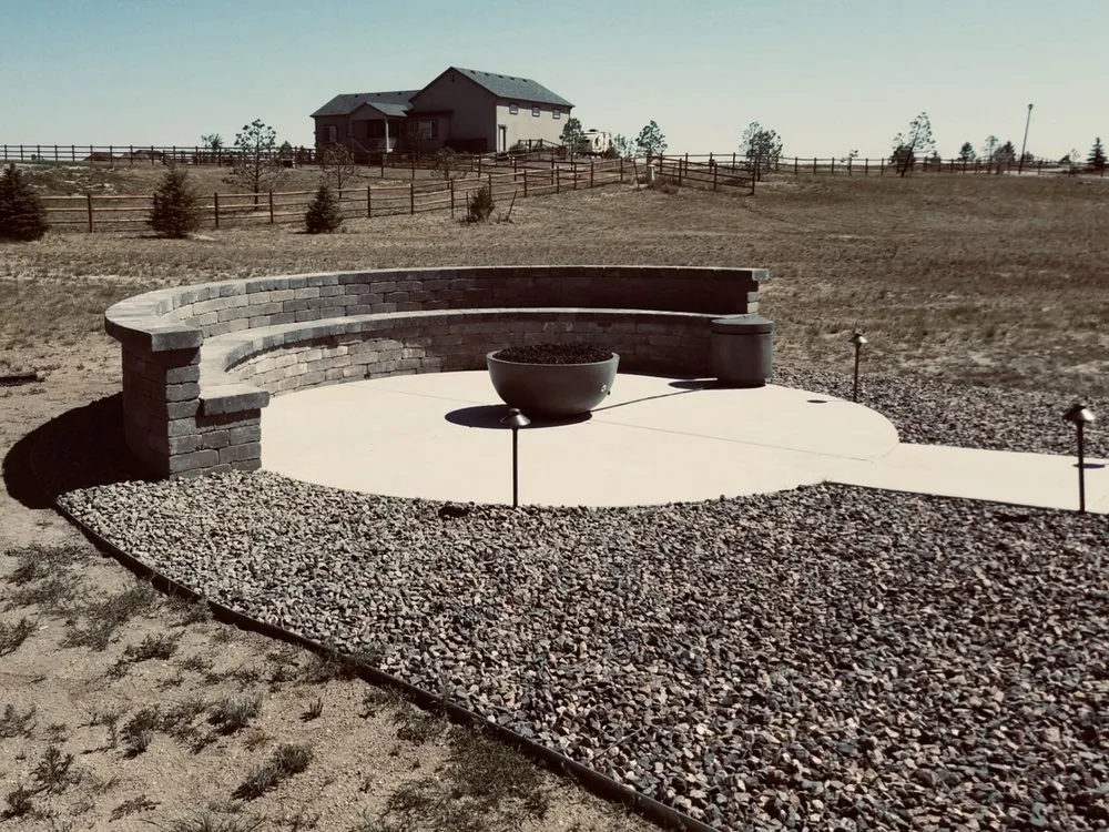 Expert yard cleanup service with custom design across Denver, CO - Legacy Hardscapes