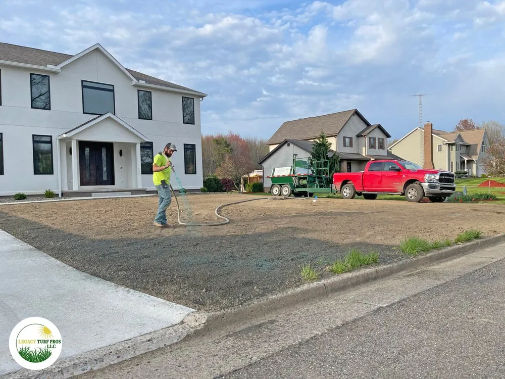 Professional residential landscaping in Salem, OH by Legacy Land Pros