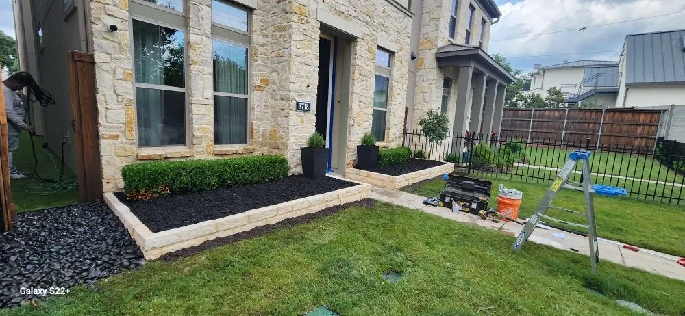 Professional landscaping services in Dallas, TX by Legacy Landscape & Masonry