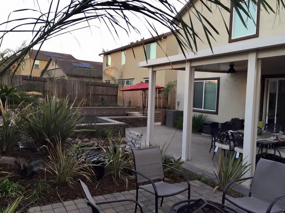 Professional yard maintenance with custom design in Rancho Cordova, CA by Legacy Landscape Construction