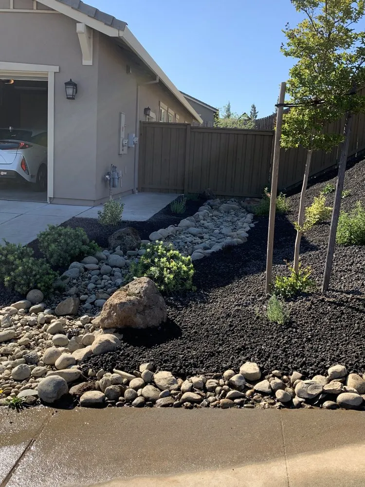 Local landscape installation in Rancho Cordova, CA by Legacy Landscape Construction