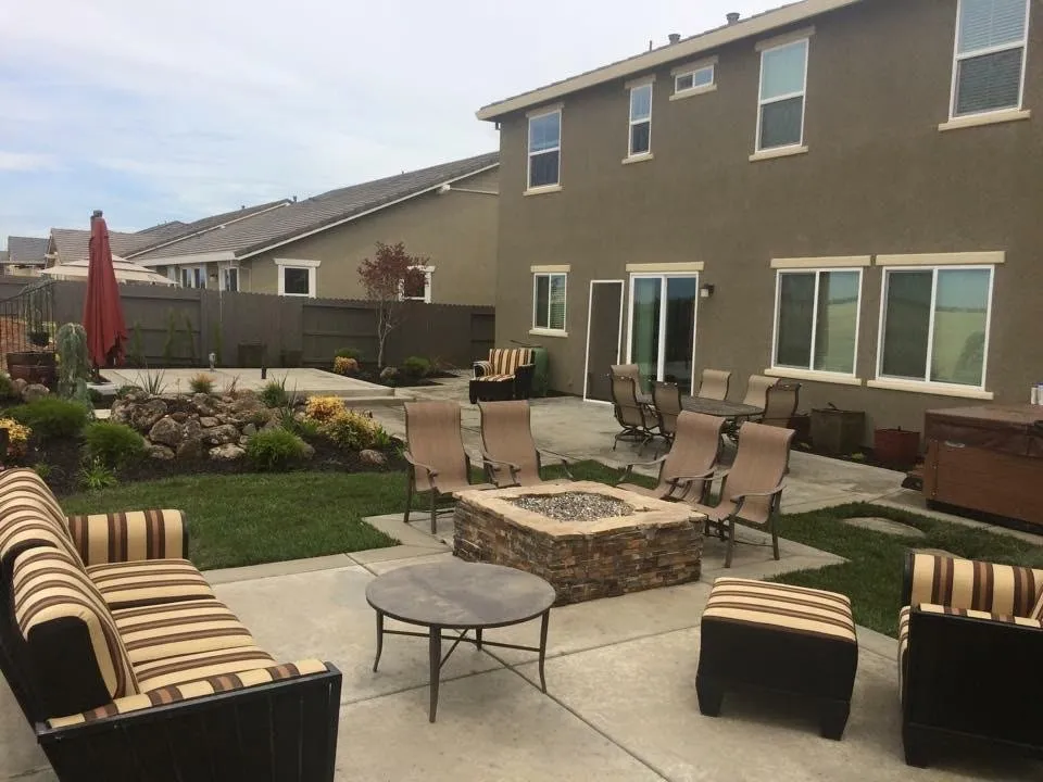 Professional yard maintenance with custom design in Rancho Cordova, CA by Legacy Landscape Construction