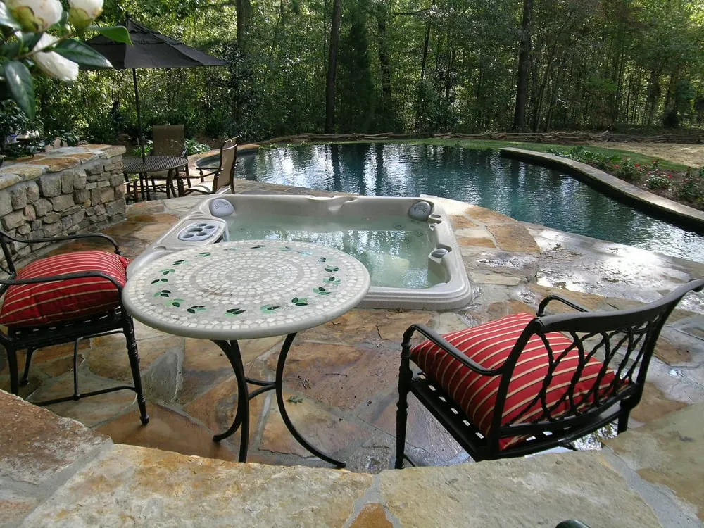 Custom landscape installation in Acworth, GA by Legacy Landscape Design
