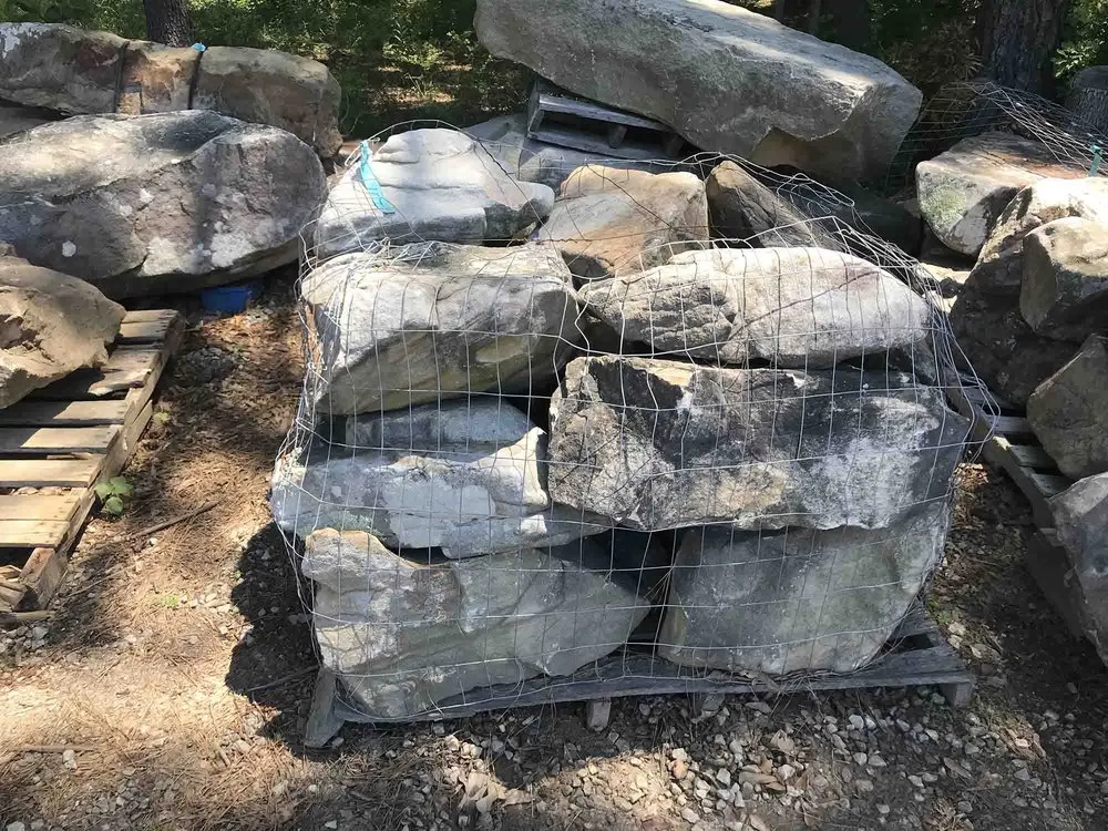 Custom landscape installation in Commerce, GA by Legacy Landscape Supply