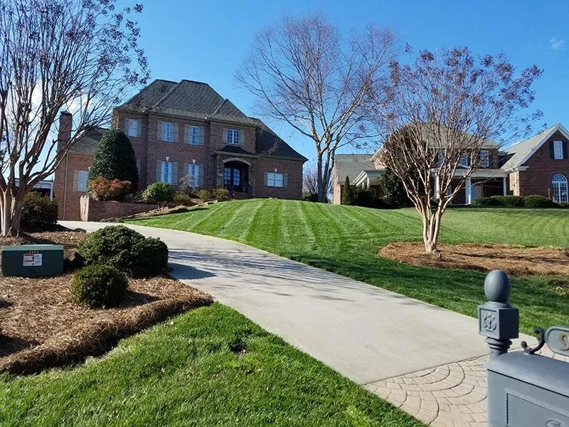 Professional landscape design with custom design in Winston-Salem, NC by Legacy Landscapes and Tree Service