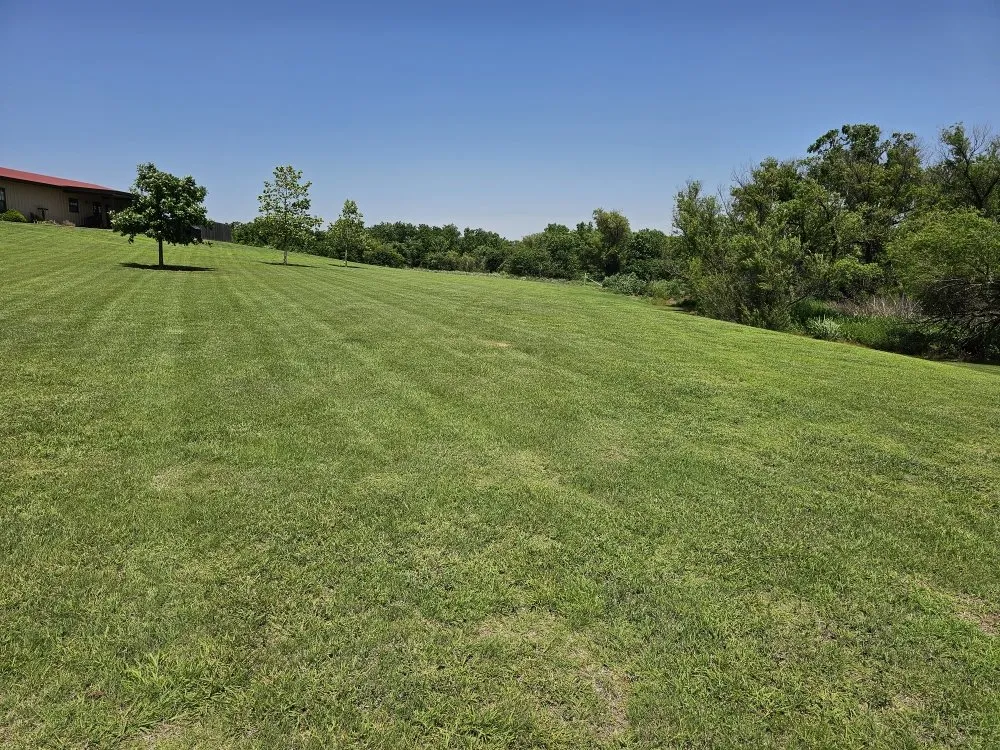 Custom outdoor landscaping in New Cordell, OK by Legacy Landscapes